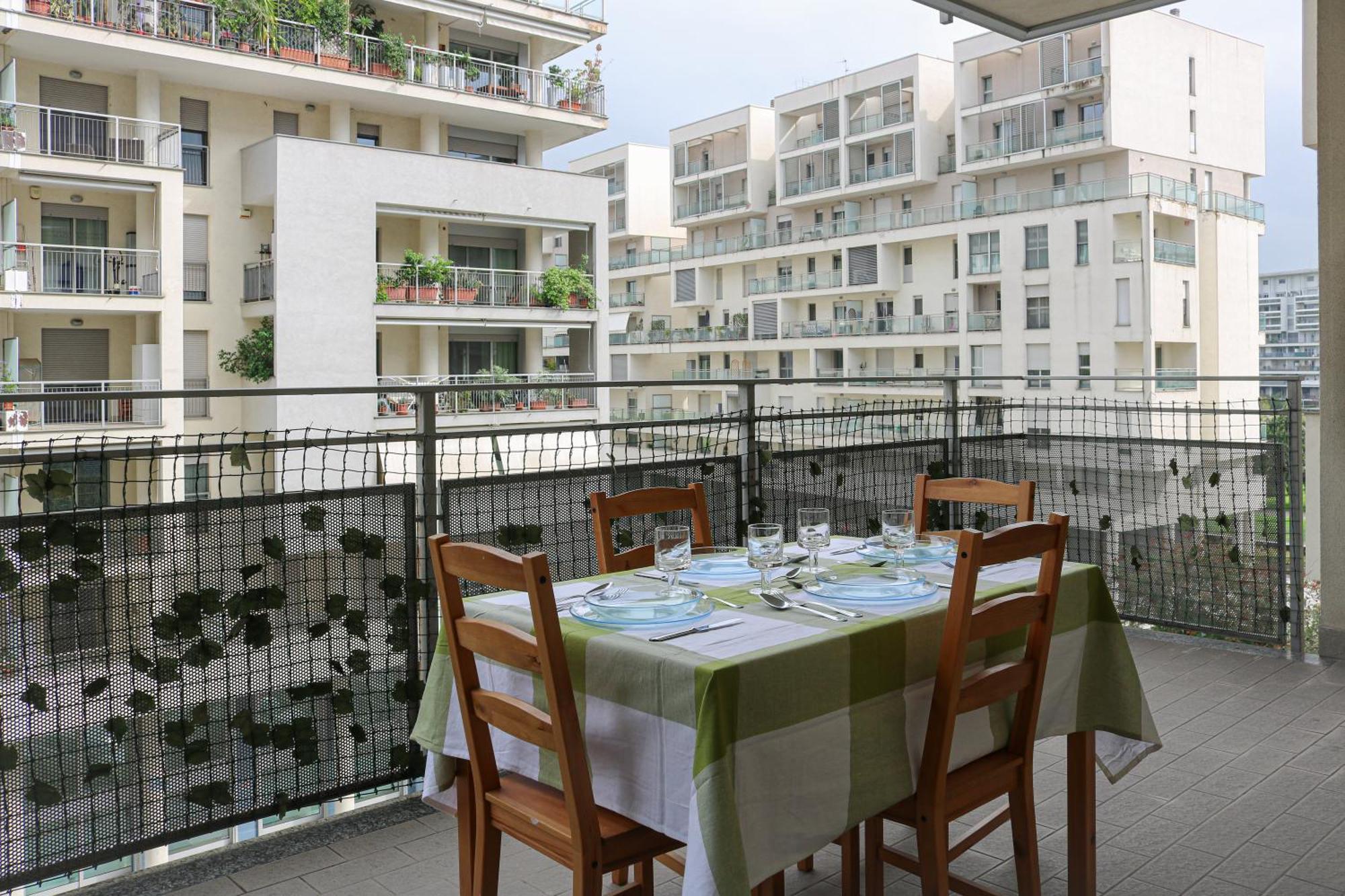 Urban Balcony Hideaway - 3 People Apartment Milan Exterior photo